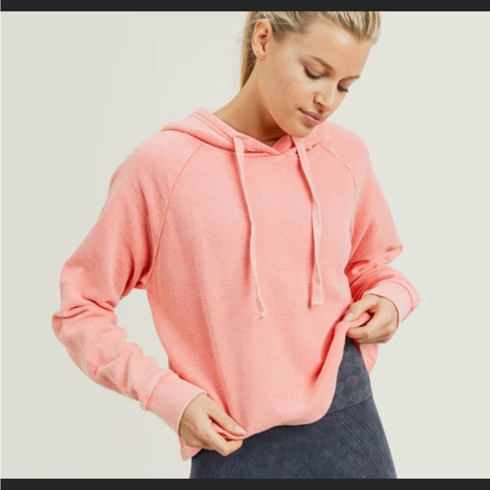 Mono B Coral Hoodie Sweatshirt